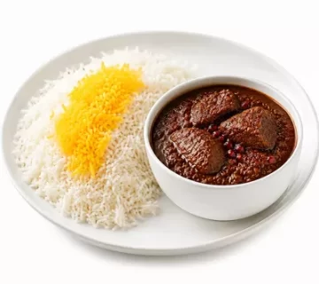 یکشنبه - چلو خورش فسنجان